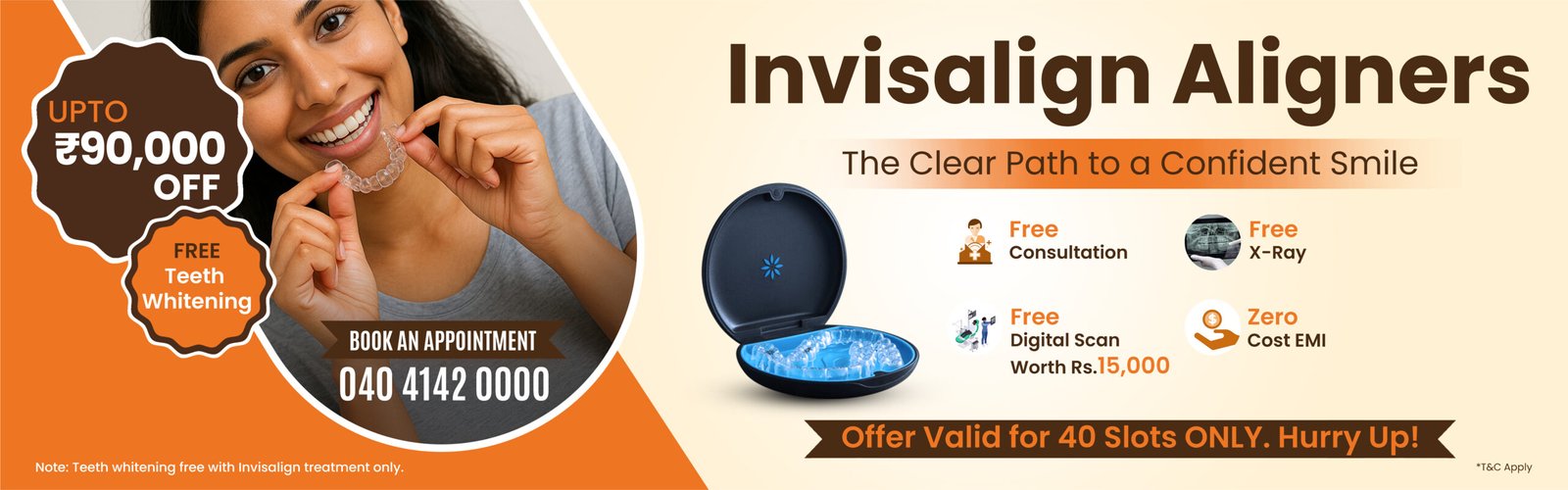 Up To 90,000 off on Invisalign Aligners