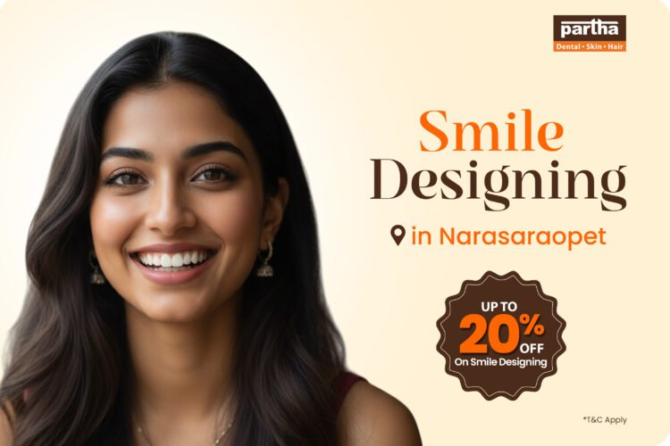 Smile Makeovers in Narasaraopet – Partha Dental Offers Up to 20% Off on Smile Designing 1 smile-designing-in-narasaraopet-