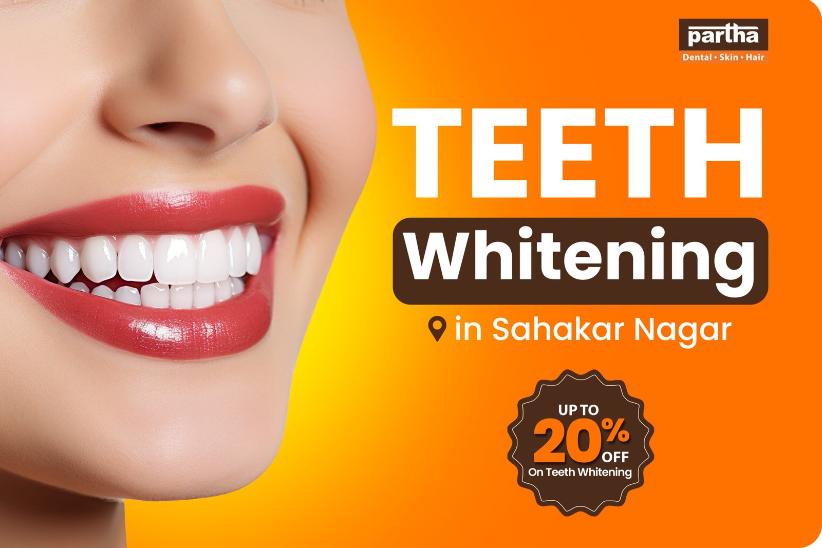 teeth whitening in sahakar nagar
