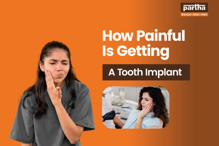 how painful is getting a tooth implant