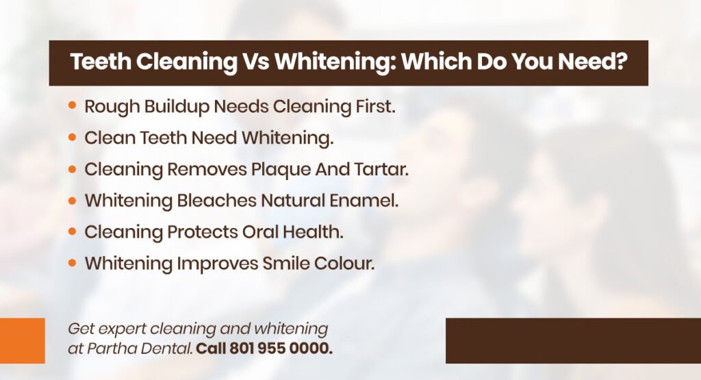 Teeth Cleaning vs Teeth Whitening: What Is The Difference And Which Do You Need? 2 teeth cleaning vs whitening which do you need
