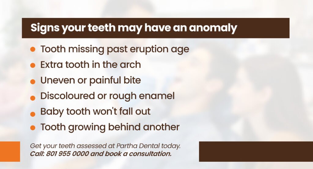 Dental Anomalies: Symptoms, Causes, Treatment 2 signs your teeth may have an anomaly