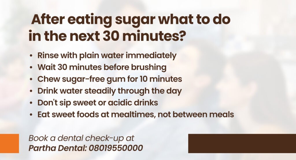 10 Foods That Silently Damage Your Teeth 2 after eating sugar