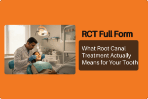 Dentist examining patient for root canal treatment procedure